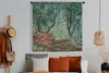 MuchoWow® Wandteppich Wandbehang Olivenhain im Garten von Produktbild-Vorschau 4