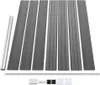 vidaXL Zaunelement Set WPC 872x146 cm Grau Produktbild-Vorschau 4