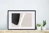 MuchoWow® Gerahmtes Poster Pastell - Minimalismus - Formen Produktbild-Vorschau 4