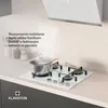 Klarstein Plynový sporák 4 horáky, 8,5 kW vstavaný plynový Náhľad obrázku produktu 4