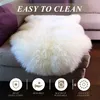 Faux Lammfell Schaffell Teppich, Longhair Flauschiger Produktbild-Vorschau 6