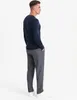 Ombre  Eleganter Herrenpullover mit V-Ausschnitt dunkelblau Produktbild-Vorschau 5