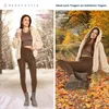 Merry Style Thermo Leggings Damen Gefütterte Thermoleggings Produktbild-Vorschau 6