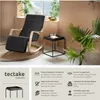 Table d'appoint CAMBRIDGE 40x40x44cm - noir Voir les images du produit 2