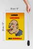 Holzschild Spruch 20x30cm lieber lebendig als normal Produktbild-Vorschau 5