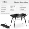 Table de camping Tina en aluminium, pliable et réglable en Voir les images du produit 6