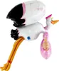 49"/125cm 3D Folienballon Baby Girl Storch Produktbild-Vorschau 2