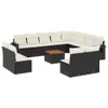 The Living Store 13-tlg. Garten-Sofagarnitur mit Kissen Produktbild-Vorschau 3
