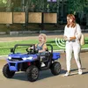 COSTWAY Auto elettrica a 2 posti con pianale di carico Anteprima dell’immagine prodotto 2