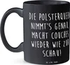 Mr. & Mrs. Panda Trinkbecher Spruch Polsterei Präzision - Produktbild-Vorschau 2