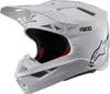kask SUPERTECH S-M10 SOLID, ALPINESTARS (biały, rozmiar S) Podgląd zdjęcia produktu 1