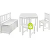 BOMI® Kindertisch mit 2 Stühle mit integrierter Produktbild-Vorschau 1
