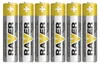 Nabíjecí baterie do solárních lamp RAVER SOLAR AAA (HR03) 400 mAh, 6 ks Náhled obrázku produktu