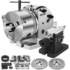 Głowica dzieląca stołu obrotowego VEVOR 125 mm z indeksem Podgląd zdjęcia produktu 1