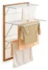 Arredamenti Italia Corde à linge de Karim mur, bois - Voir les images du produit 4