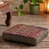 Orientalisches Eckiges Patchwork Kissen 50 cm, Sitzkissen, Produktbild-Vorschau 3