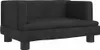 vidaXL Pelíšek pro psy černý 60x40x30 cm Velvet Náhled obrázku produktu 1