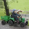 FCH 12V 7Ah Elektrotraktor mit abnehmbarem Anhänger und Produktbild-Vorschau 7