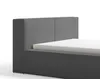 Chilly Möbel Polsterbett Lugano Dunkelgrau 200x200cm mit Produktbild-Vorschau 6