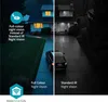 A split image showing a house at night, comparing full-color night vision with standard IR night vision. Anteprima dell’immagine prodotto