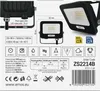 LED reflektor GLARO 10W, černý, IP65, 1000 lm, neutrální bílá Podgląd zdjęcia produktu