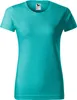 Einfaches Damen-T-Shirt, 100% Baumwolle, unbedruckt, Produktbild-Vorschau 4