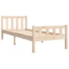 vidaXL Massivholzbett 90x190 cm Produktbild-Vorschau 4