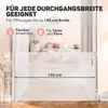 Aufrollbares Treppenschutzgitter weiß - kindersicheres Produktbild-Vorschau 6