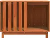 vidaXL Cuccia per cani marrone cera 100 x 70 x 70 cm Legno Anteprima dell’immagine prodotto 5