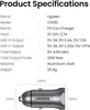 Ugreen 40858, Auto, Zigarettenanzünder, Aluminium Produktbild-Vorschau 17