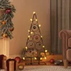 Kerstdecoratie kerstboom 90 cm metaal zwart Productafbeelding-voorbeeld 2
