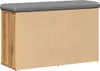 vidaXL Lavice na boty Artisan dub 82x32x50 cm Materiál na Náhled obrázku produktu 4