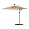 VIDAXL -Parasol mit Stahlpol 246x246x230 cm Braun Produktbild-Vorschau 5