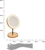 5five Simply Smart | Kosmetikspiegel LED - Rund - Bambus - Produktbild-Vorschau 3