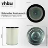 vhbw 10x Faltenfilter kompatibel mit Kärcher NT 50/1 Me Produktbild-Vorschau 4