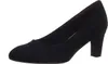 Tamaris Damen Pumps klassisch rund Blockabsatz samtige Produktbild-Vorschau 8