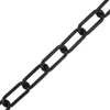 A black plastic chain is shown diagonally against a white background. Podgląd zdjęcia produktu