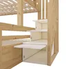 Flieks Etagenbett 90x200cm/140x200cm, Kinderbett Hausbett Produktbild-Vorschau 10
