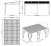 Sojag Portland 1016 Alu Terrassenüberdachung mit Zubehör Produktbild-Vorschau 5