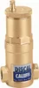 A brass pressure relief valve with a label. Anteprima dell’immagine prodotto