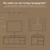 Auralum LED Badspiegel 90x70 cm rahmenlos, beleuchteter Produktbild-Vorschau 11