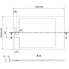 Mexen Otto brodzik prostokątny SMC 140 x 90 cm, biały - Podgląd zdjęcia produktu 6