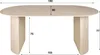 Esstisch Homa | Keramik Travertin | 180 cm | beige Produktbild-Vorschau 7