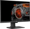 A 3D wireframe rendering of a car displayed on a computer monitor. Produktbild-Vorschau