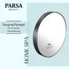 PARSA Beauty Essential Saugnapfspiegel schwarz matt 10-fach Produktbild-Vorschau 2