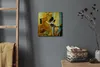 Coloray Uhr auf Leinwand 30x30 cm Wand Uhr Dekoration Produktbild-Vorschau 4
