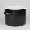 Rondel emaliowany 4.5L czarny uniwersalny garnek do zupy Podgląd zdjęcia produktu 2