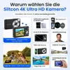 Siltcon® Digitalkamera 4K Ultra HD 64MP – Dual Lens Vlog Produktbild-Vorschau 2