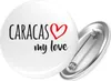 Huuraa Button Caracas my love 59mm rund mit Produktbild-Vorschau 1