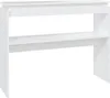 vidaXL Konzolový stôl biely 102x30x80 cm Drevo Materiál Náhľad obrázku produktu 1